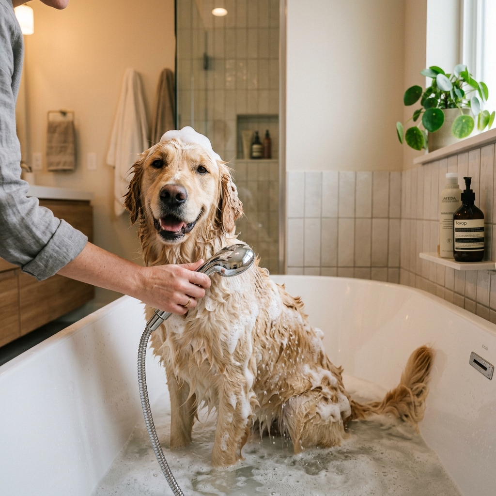 How to Bathe Your Dog Without a Battle
