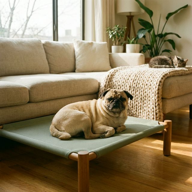 Best Elevated Beds for Flat-Faced Dogs