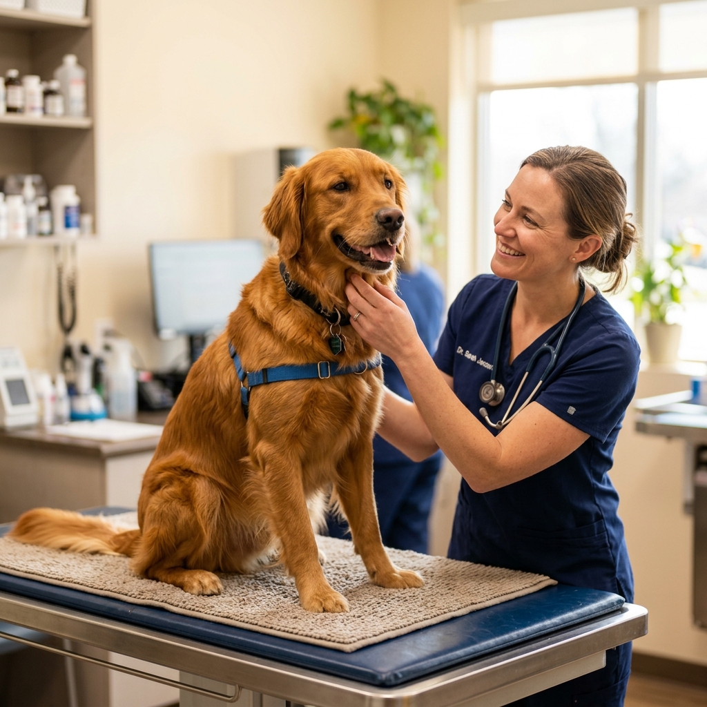 How to Keep Your Dog Calm at the Vet (Cooperative Care Training)