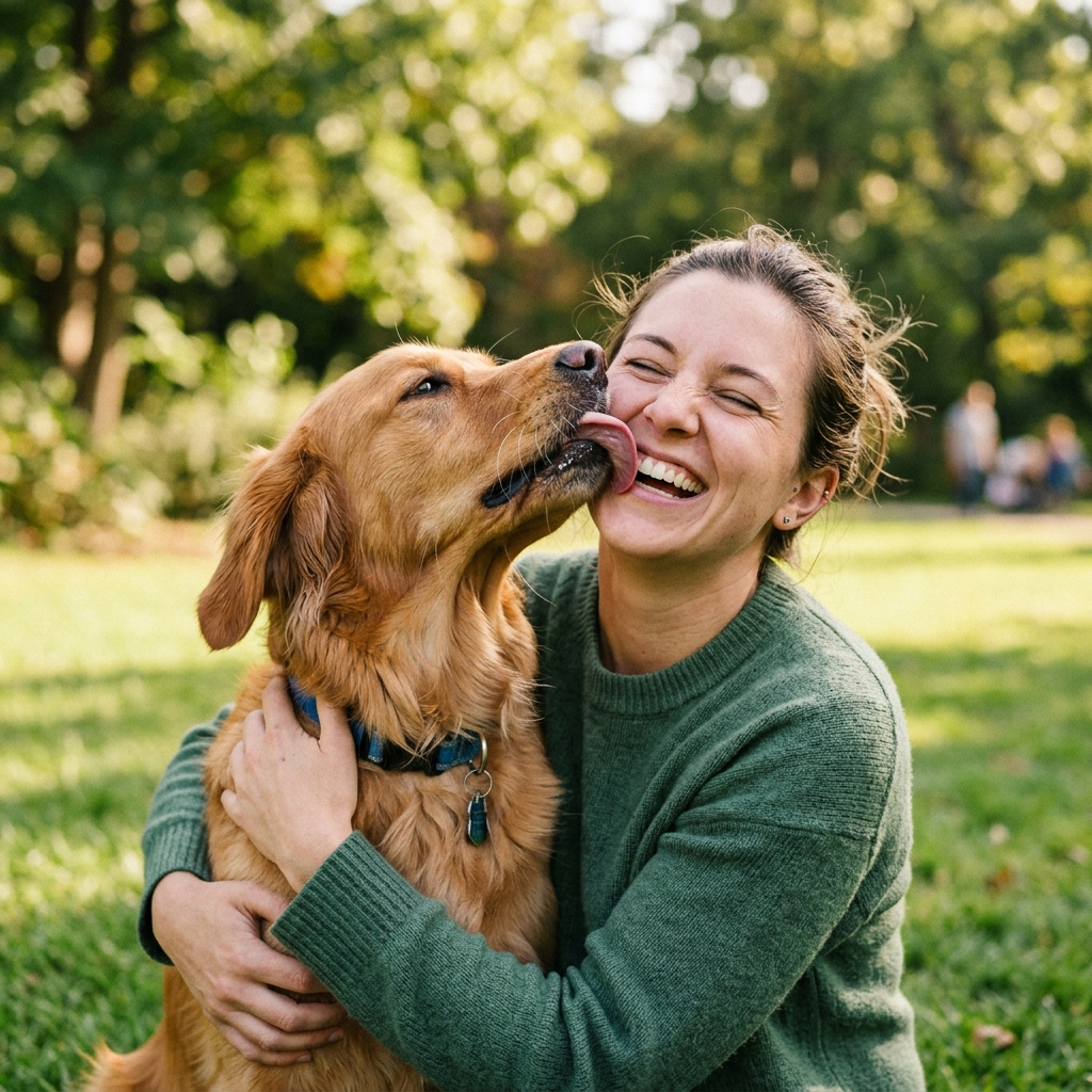 Should You Let Your Dog Lick Your Face?